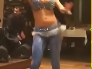 Arab lebanese girl dances
